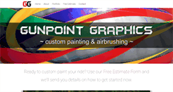 Desktop Screenshot of gunpointgraphics.com